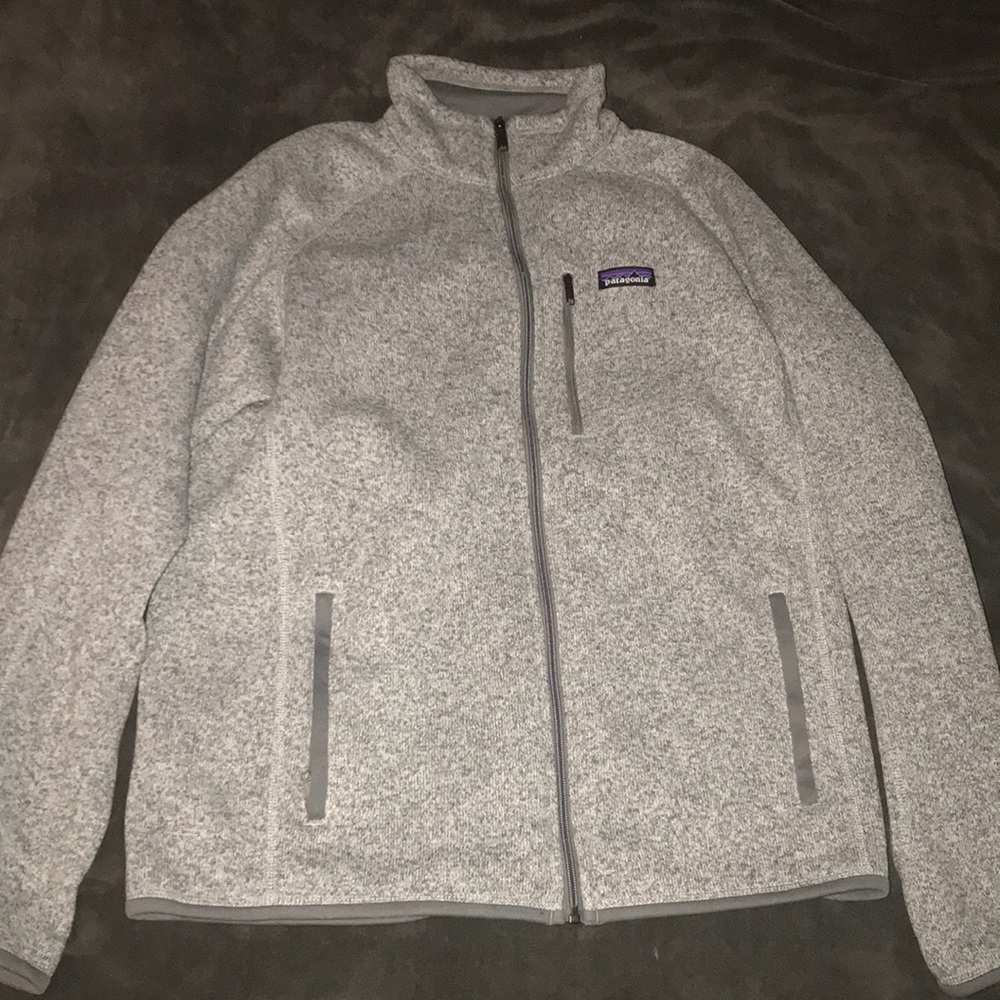 Men’s Fleece Patagonia better sweater zip up jacket, WORN ONCE